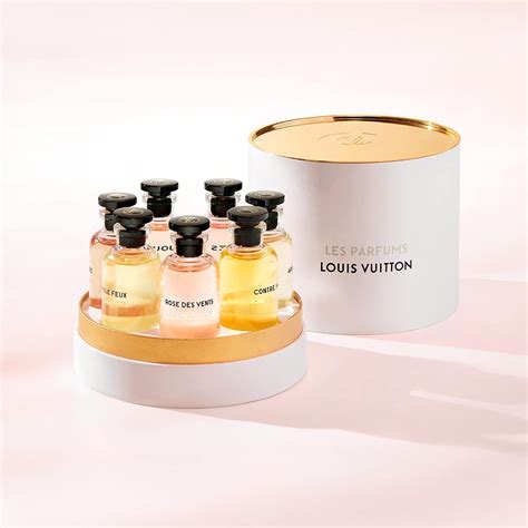 louis vuitton fragrance gift set|Louis Vuitton mini perfume set.